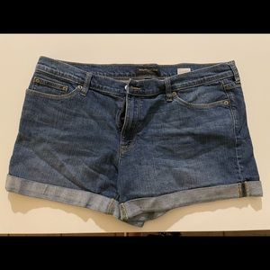 banana republic jean shorts